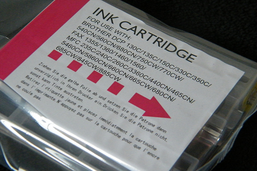 Magenta Ink Cartridge For Printer
